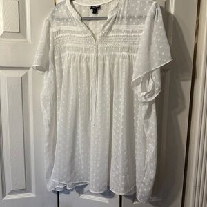 Women's White Blouse